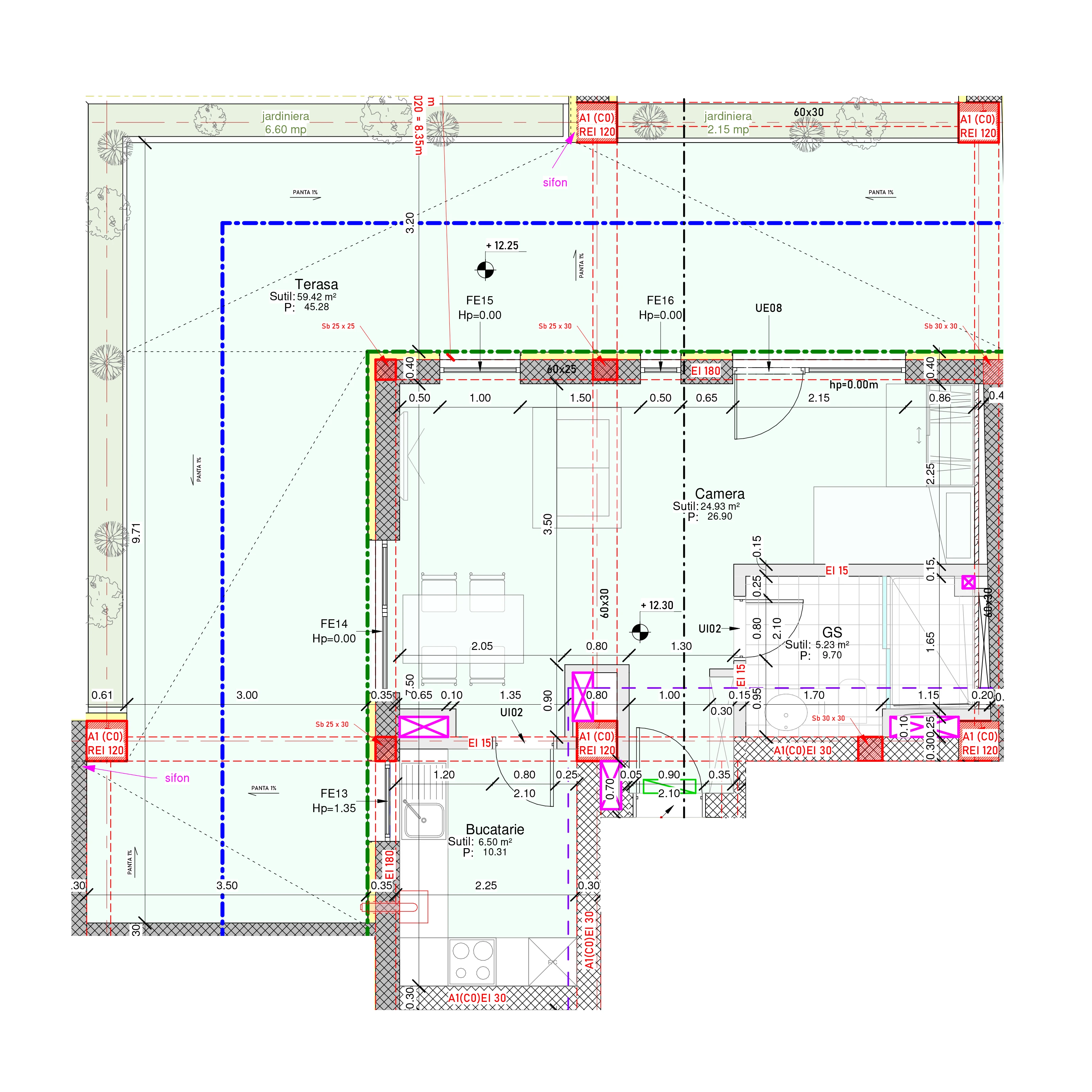 Studio – vedere spate